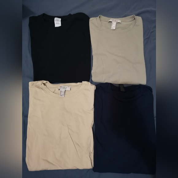 Forever 21 Other - All Four Solid Plain Tee